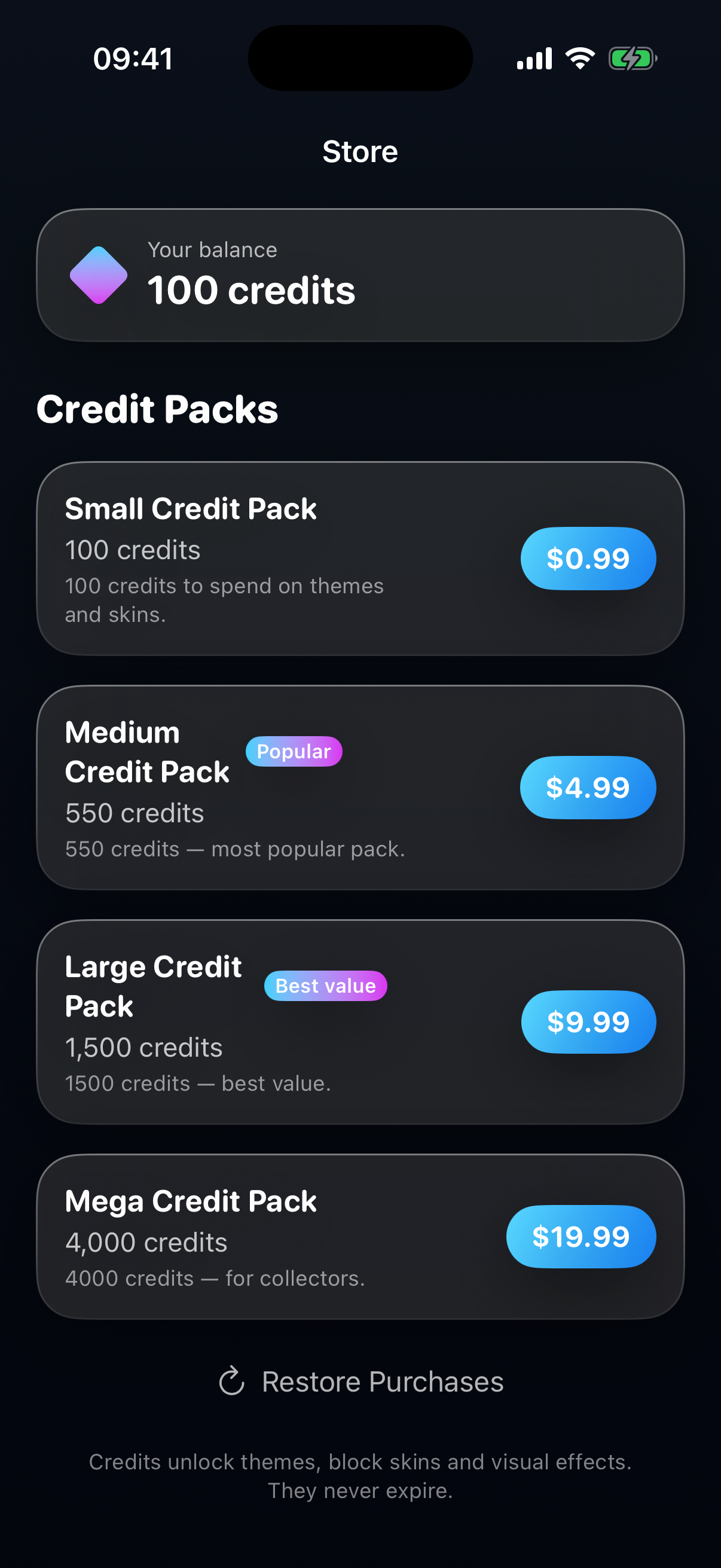 Beat The Blox credits store screenshot